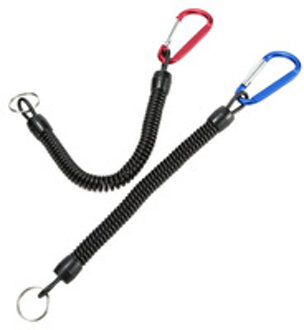 2 Stuks Vissen Lanyards Varen Touwen 1.4M Opgerolde Fish Gemiste Touw Fish Pole Rod Protector Elastische Touw Lijn Vissen tackle Tool