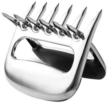 2 Stuks Vlees Shredder Klauwen Rvs Beer Klauwen Bbq Vlees Klauwen Voor Bbq Vorken Voor Handling Voedsel Barbecue Klauwen
