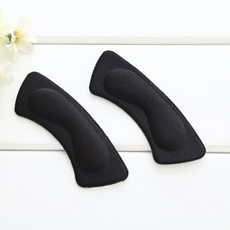 2 Stuks Vlinder Hak Inlegzolen Hakken Stickers Voor Hakken Lengte Schoen Hiel Pad Voetverzorging Anti Slijtage Hoogte Blijven hak Pads 3