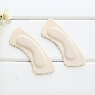 2 Stuks Vlinder Hak Inlegzolen Hakken Stickers Voor Hakken Lengte Schoen Hiel Pad Voetverzorging Anti Slijtage Hoogte Blijven hak Pads 4