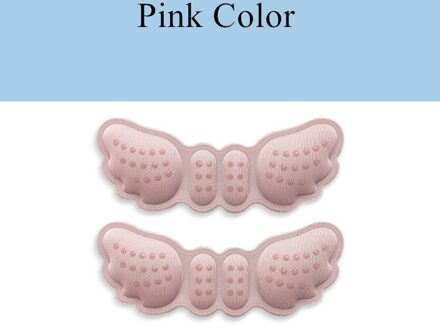 2 Stuks Vlinder Hak Inlegzolen Hakken Stickers Voor Hakken Lengte Schoen Hiel Pad Voetverzorging Anti Slijtage Hoogte Blijven hak Pads