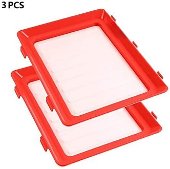 2 Stuks Voedsel Behoud Lade Voedsel Verse Houden Verse Spacer Organizer Voedsel Preservate Koelkast Voedsel Opslag 3stk