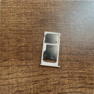 2/Stuks Voor Huawei Y7 Sim Card Tray Slot Holder Vervangende Onderdelen goud