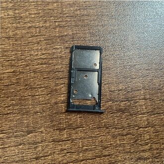 2/Stuks Voor Huawei Y7 Sim Card Tray Slot Holder Vervangende Onderdelen zwart