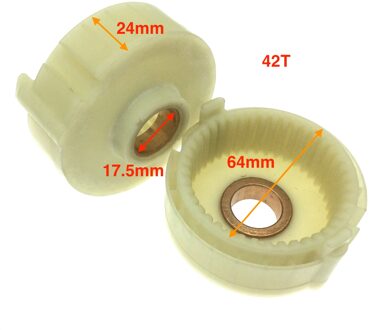 2 Stuks Voor Mitsubishi Moinca Mg Hyundai Sonata Tucson Elantra Startmotor Ring Nylon Innerlijke Versnelling