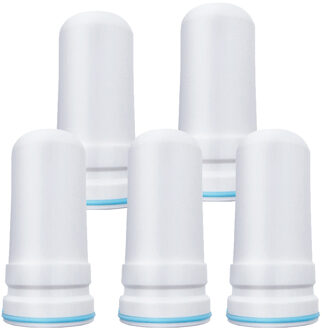 2 Stuks Water Filter Cartridges Voor Kubichai Keukenkraan Gemonteerd Tap Waterzuiveraar Activated Carbon Tap Water Filter blauw