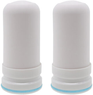 2 Stuks Water Filter Cartridges Voor Kubichai Keukenkraan Gemonteerd Tap Waterzuiveraar Activated Carbon Tap Water Filter rood