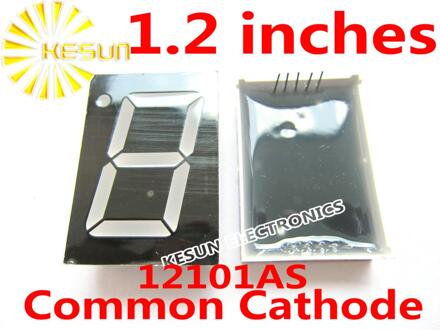2 Stuks X 1.2 Inches Rode 12101AS 12101BS Gemeenschappelijke Kathode/Anode Enkele Digital Tube Led Display Module Anode 12101BS