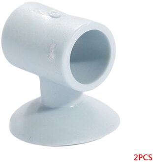 2 Stuks Zuignap Deurknop Anti-Collision Pad Handvat Bescherming Pad Mute Anti-Kras Rubber Pad Baby veiligheid Bescherming Blauw