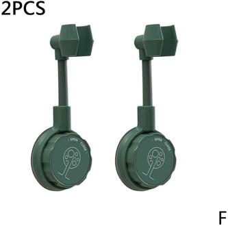 2 Stuks Zuignap Douche Houder Verstelbare Douchekop Universele Punch-Gratis Badkamer Houder Base Stand 360 ° Rotatio nozzle Br Y8M6 F
