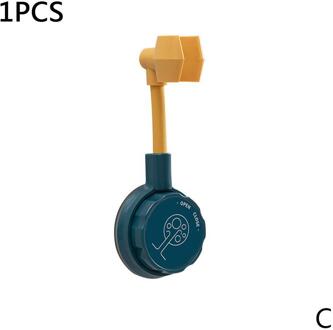 2 Stuks Zuignap Douche Houder Verstelbare Douchekop Universele Punch-Gratis Badkamer Houder Base Stand 360 ° Rotatio nozzle Br Y8M6