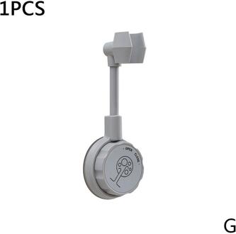 2 Stuks Zuignap Douche Houder Verstelbare Douchekop Universele Punch-Gratis Badkamer Houder Base Stand 360 ° Rotatio nozzle Br Y8M6