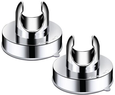 2 Stuks Zuignap Douchekop Beugel Holder Wall Mount Houder Handdouche Sproeier Beugel Organizer Badkamer Accessoires