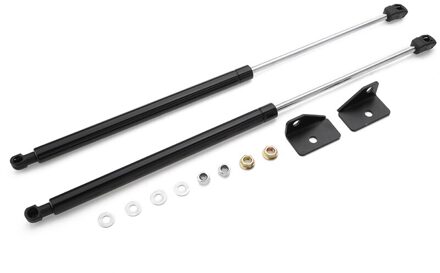 2 Stuks Zwart Motor Cover Hydraulische Ondersteuning Staaf Kolom Gas Lente Schokdemper Voor Moderne Kona Encino