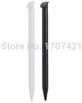2 Stuks Zwart Wit Stylus Touch Screen Pennen Voor Nintendo 3DS Xl 3DS Ll Game Console