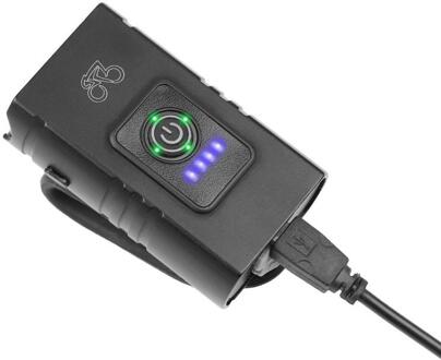 2 T6 Led Fietslicht Hoge Helderheid Usb Oplaadbare Fiets Licht Zaklamp Voor Outdoor