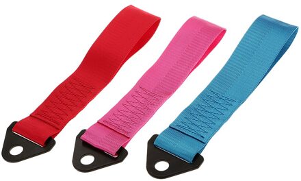 2 Ton Auto Sleepkabel Strap W/Haken Heavy Duty Emergency Sleepkabel Blauw