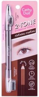2-Tone Eyebrow Pencil 02 Cherry Brown