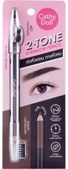 2-Tone Eyebrow Pencil 03 Gray Brown