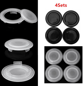 2" Umbrella Table Hole Cap Rount Shape Patio Table Umbrella Thicker Hole Ring Plug and Cap Set for Outdoor Patio Umbrella Plug