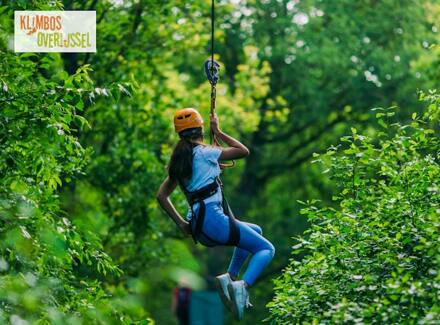2 uur klimmen bij Klimbos Overijssel