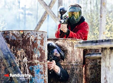2 uur paintballen bij Fundustry