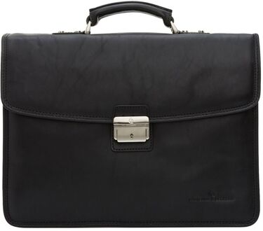 2-vaks Aktetas Verona Zwart