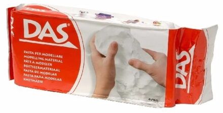 2 verpakkingen Kinder witte speelgoed klei 0.5 kilo - Klei