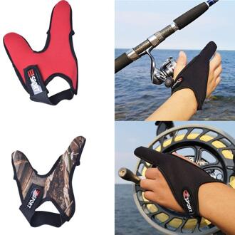 2 Vingers Vissen Handschoenen Outdoor Ademend Anti-Slip Duim Wijsvinger Handschoenen Vissen Finger Protector Tool Accessoires