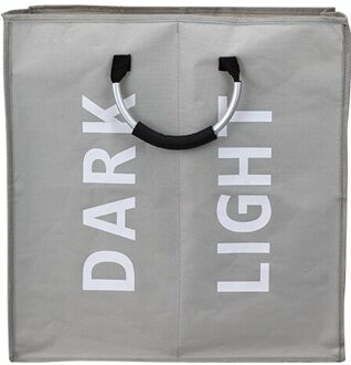 2 Wasmand Waterdichte Wassen Beha Opslag In De Badkamer Vuile Kleren Tas Wasmand Wasserij Folding Wastobbe Basic licht grijs 2