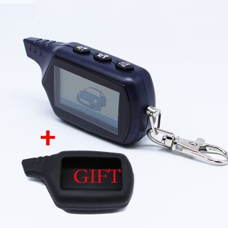 2-way LCD Afstandsbediening Sleutelhanger Keten Geschikt voor Voertuig Security Twee weg Auto Alarm Systeem Twage Starline B9