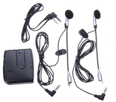2 Way Motor Intercom Motorhelm Headset Communicatiesysteem Interphone Motor Headset Oortelefoon