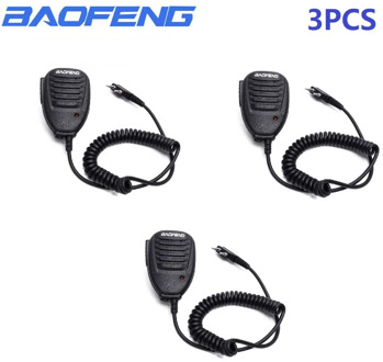 2 Way Radio Speaker Mic Microphone PTT For Baofeng UV-5R UV-82 88 Walkie Talkie Brand New And High Quality Microphone