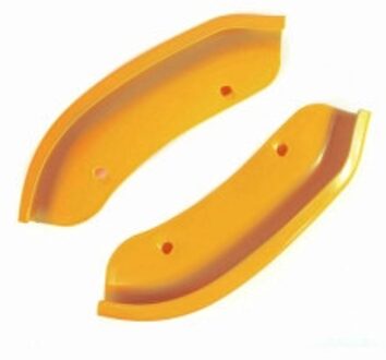 2 X Bumper Lip Splitter Protector Accessoires Auto Voor Dodge Challenger Front