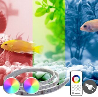 2 x RGB led strip - 10 t/m 50 cm complete set