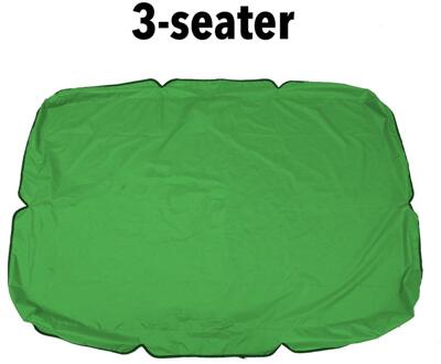 2 Zits/3 Zits Tuin Schommel Vervanging Luifel Waterdicht Outdoor Patio Swing Luifel Uv Blokkeren Zonnescherm Voor Outdoor Licht Groen
