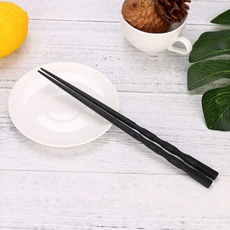 #20 1 Paar Japanse Eetstokjes Alloy Antislip Sushi Chop Sticks Set Chinese Draagbare Chop Sticks Set chinese Leerling