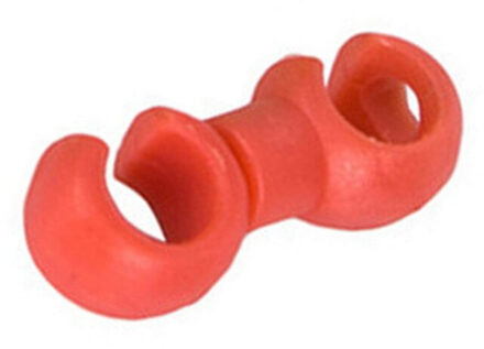 20/10 Pcs Fiets Mtb Mountainbike Raod Fietsonderdelen Rem Versnellingskabel Behuizing Roterende S-Haken C-Clips kabel-Cross 20 stk zwart