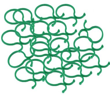 20/100Pcs Plastic Plant Kabelbinders Herbruikbare Kabelbinders Voor Tuin Boom Klimmen Ondersteuning Plant Vine Tomaat Stem clips 60stk