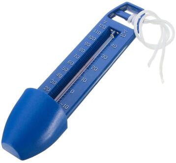 20 ~ 120 ℉ & -30 ~ 50 ℃ Zwembad Spa Tub Bad Temperatuur Thermometer Blauw
