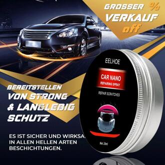 20/150Ml Carnauba Auto Wax Kristal Harde Wax Paint Care Reparatie Coating Wax Kras Verf Onderhoud W1P3 20ml
