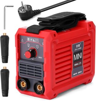 20-225A MMA-225 Elektrische Lassen Machine Huishoudelijke Mini Inverter Draagbare 220 V Igbt Kleine Industriële Lassen Machine Solderen Rood
