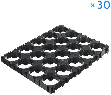 20/30/40/50 Pcs 4X5 Mobiele 18650 Batterijen Spacer Houders Uitstraalt Shell Plastic Beugel 30stk