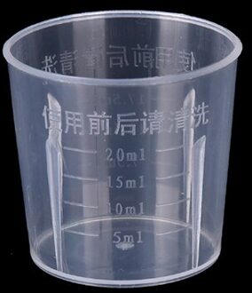 20/30/50/300/500/1000Ml Maatbeker Plastic Kruik Giet Uitloop Oppervlak Keuken hulpmiddel Levert 20ML
