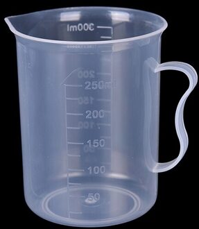 20/30/50/300/500/1000Ml Maatbeker Plastic Kruik Giet Uitloop Oppervlak Keuken hulpmiddel Levert 300ML