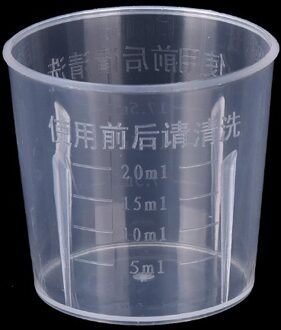 20/30/50/300/500/1000Ml Pp Plastic Digitale Maatbeker Schaal Maatregel Glas voor Koken Keuken Keukengerei Gereedschap 20ml