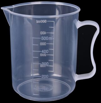 20/30/50/300/500/1000Ml Pp Plastic Digitale Maatbeker Schaal Maatregel Glas voor Koken Keuken Keukengerei Gereedschap 500ml