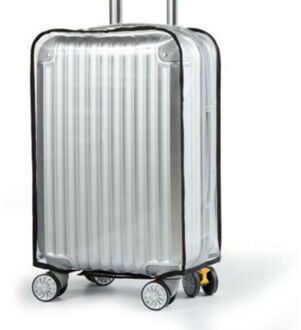 20-30 Inches Bagage Cover Bagage Koffer Protector Waterdichte Transparante Stofdicht Cover transparant 20 duim