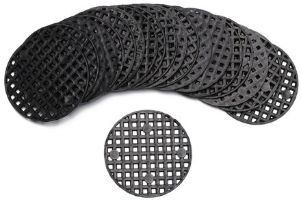 20/30 PCS Anti-corrosie mat Ronde Insect Voorkomen Tuin Supply lekvrije Anti-corrosie Grid bodem Pad Bloempot Pakking 4.5cmx20PCS