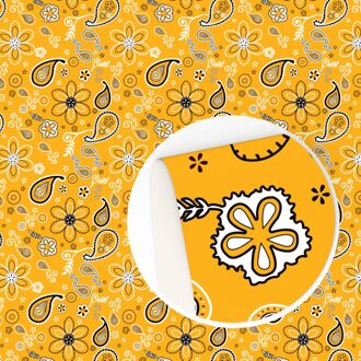 20*33Cm Cashew Patroon Faux Synthetisch Leer Stof Voor Bows Lederen Lakens Ambachten Diy Handgemaakte Materiaal, 1Yc16190 1131336001